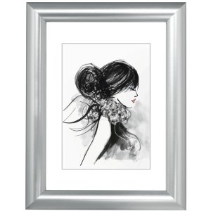 Hama Kunststoffrahmen Sofia 13x18 cm silber