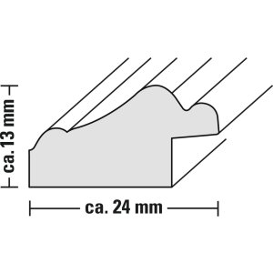 Hama Kunststoffrahmen Lobby 13x18 cm bronze