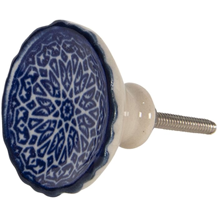 Дверная ручка Ø 4x4 см Clayre & Eef 64481