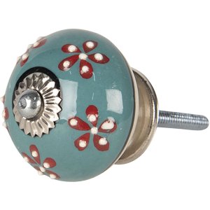 Дверная ручка Ø 4x4 см Clayre & Eef 64510