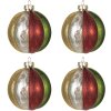 Елочные игрушки Ø 8 см (набор из 4) Clayre & Eef 6GL2736