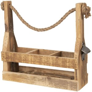 Clayre & Eef 6H1882 Подставка для бутылок 32x11x32 см...