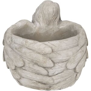 Цветочный горшок Ангел 19x17x14 см Clayre & Eef 6TE0282M