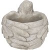 Цветочный горшок Ангел 19x17x14 см Clayre & Eef 6TE0282M
