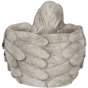 Цветочный горшок Ангел 16x13x12 см Clayre & Eef 6TE0282S