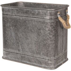 Украшение железное ведро (2 шт.) 44x26x39 - 38x22x33 см Clayre & Eef 6Y3737