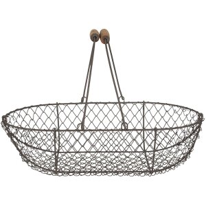 Корзины (3 шт.) 38x22x10 - 32x18x9 - 29x15x8 см Clayre & Eef 6Y3772