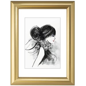 Hama Kunststoffrahmen Sofia Schwarz 20x30 Zentimeter