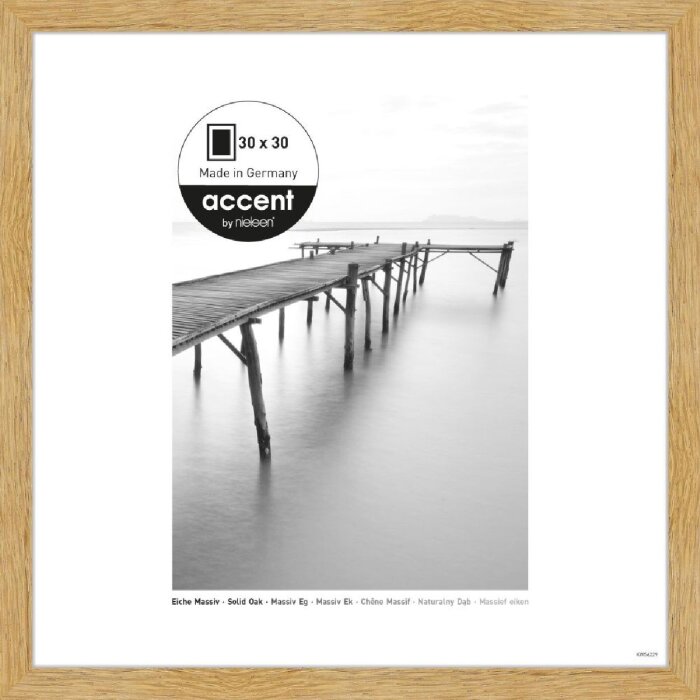 Рамка Nielsen Accent из массива дерева Scandic 30x30 см дуб
