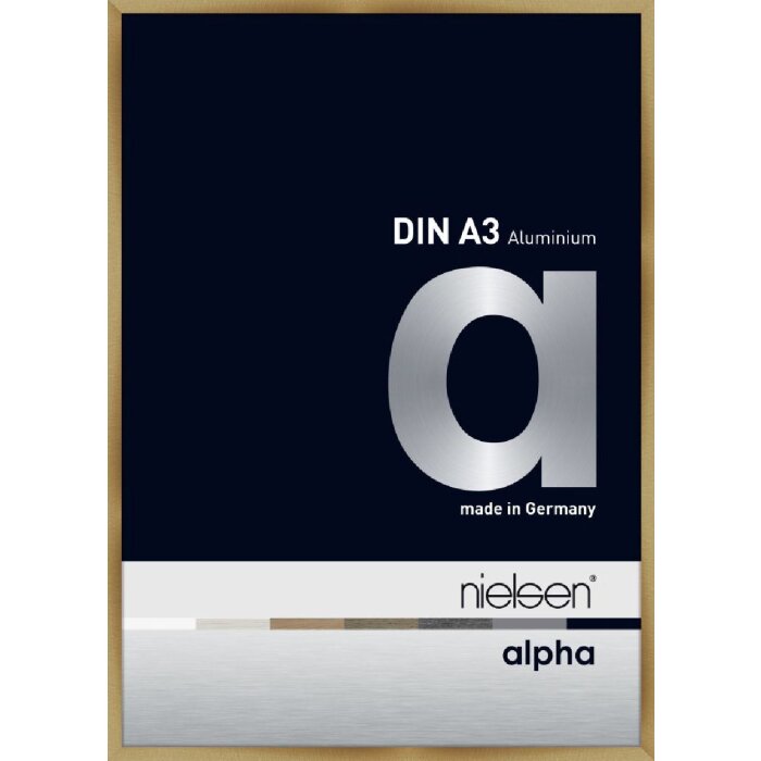 Nielsen алюминиевая фоторамка Alpha TCSC 30x42 см матовый янтарь