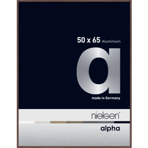 Nielsen алюминиевая фоторамка Alpha TCSC 50x65 см венге...
