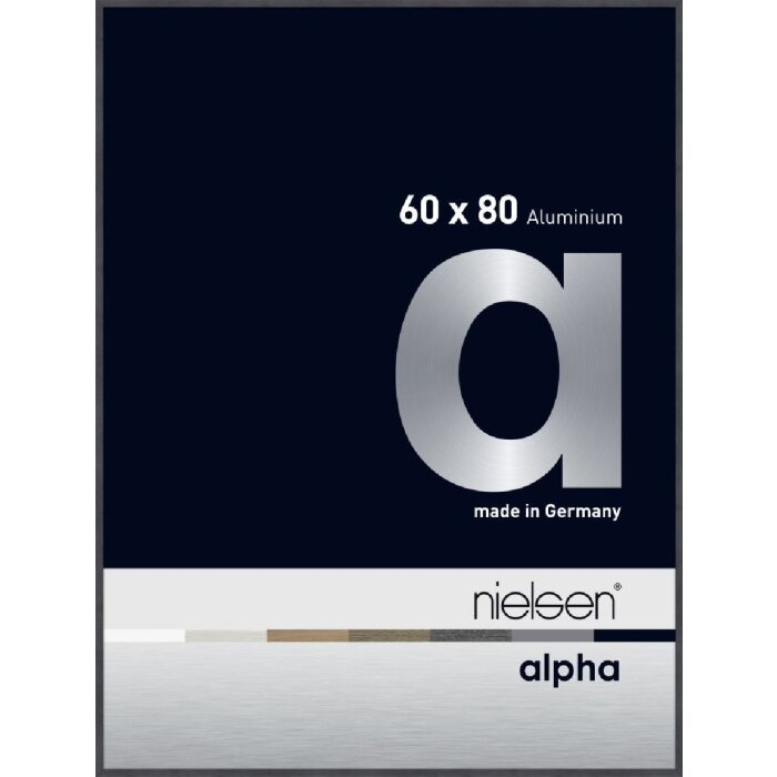 Nielsen алюминиевая фоторамка Alpha TCSC 60x80 см серая