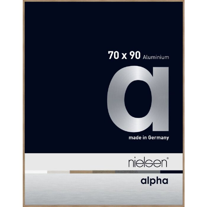 Nielsen алюминиевая фоторамка Alpha TCSC 70x90 см дуб