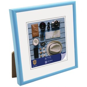 Рамка Henzo пластиковая Napoli 10x10 см светло-голубая
