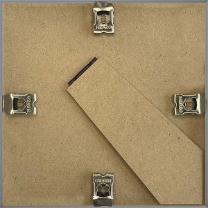 Henzo Kunststoffrahmen Napoli 15x15 cm silber schmales Profil Normalglas