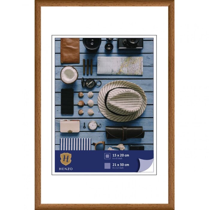 Рамка Henzo пластиковая Napoli 21x30 см средне-коричневая