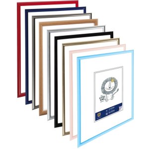 Henzo Kunststoffrahmen Napoli 24x30 cm hellblau