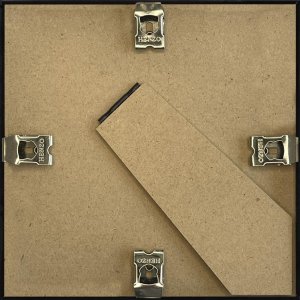 Henzo Kunststoffrahmen Napoli 30x30 cm schwarz