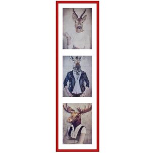 Henzo Фотогалерея Наполи 3 фото 13x18 см красный