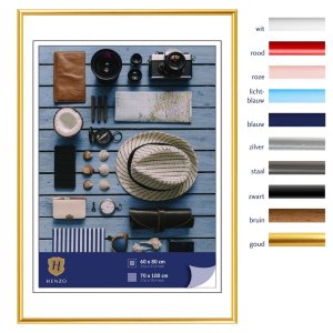 Henzo Kunststoffrahmen Napoli 70x100 cm gold