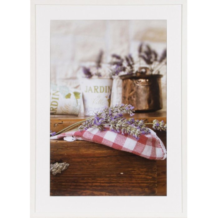Henzo Holzrahmen Jardin 70x100 cm weiß