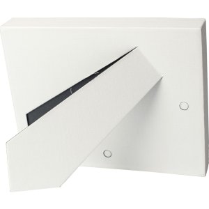 HNFD Passepartout Bilderrahmen 13x18 cm creme mit Aufsteller