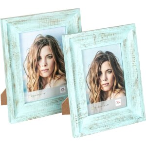 Walther Marley Fotorahmen 13x18 cm 15x20 cm Blau Holz...