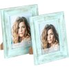 Walther Marley Fotorahmen 13x18 cm 15x20 cm Blau Holz Shabby Chic