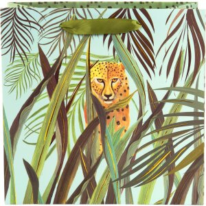 Goldbuch Geschenktasche Wild Life Leopard 27x13x33 cm