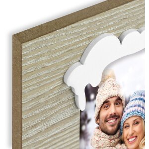 ZEP Weihnachts-Bilderrrahmen Sven 10x15 cm Holz für...