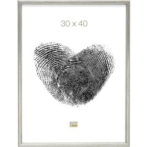 S236D1 Деревянная рамка серебро 30x40 см