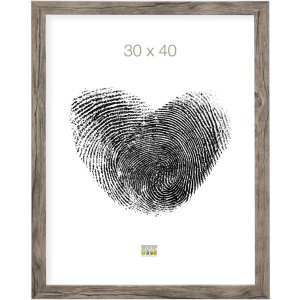 Deknudt Holzrahmen S45RH7AR grau-beige 15x20 cm Antireflexglas