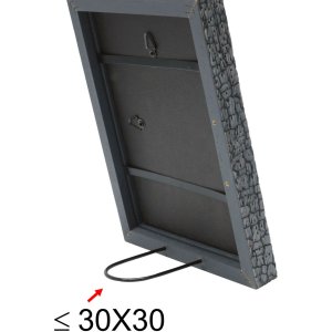 Deknudt Holzrahmen S45RL grau 13x18 cm