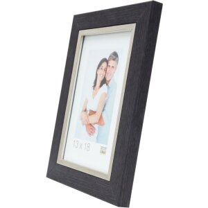 Пластиковая фоторамка S45VF7 серая 21x30 см