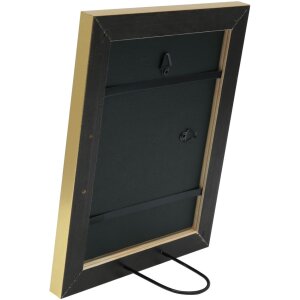 Деревянная рамка S45YA1 золото 30x45 см обычное стекло