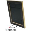 Deknudt Holzrahmen S45YA1 gold 24x30 cm mit Antireflexglas