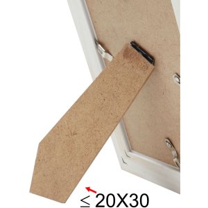 Deknudt Bilderrahmen S46XF weiß 30x40 cm