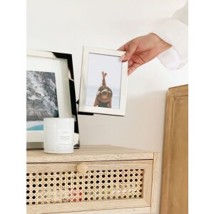 Фоторамка S57MQ1 серебристая глянцевая 10x15 см