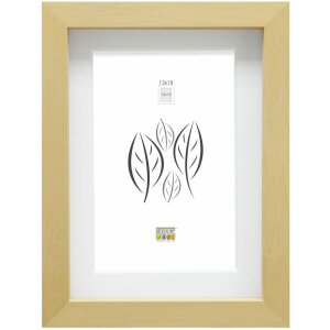 Deknudt S223H1P1 3D Objektrahmen Naturholz 1,5 cm 13x18...