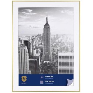 Henzo алюминиевая рама Manhattan 70x100 см золото