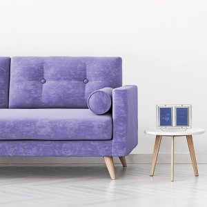 Henzo Doppelrahmen Swing 2 Fotos 10x15 cm silber