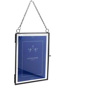 Henzo Metallrahmen Vintage 2 Fotos 13x18 cm schwarz