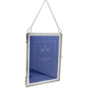 Henzo Metallrahmen Vintage 2 Fotos 13x18 cm silber