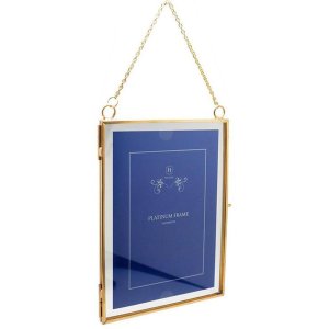 Henzo Metallrahmen Vintage 2 Fotos 13x18 cm gold