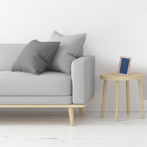 Треугольная фоторамка 15x20 см розовое золото