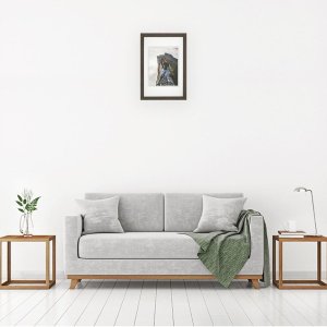 Henzo WPC Bilderrahmen Edge 10x15 cm dunkelbraun