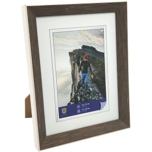 Henzo WPC Bilderrahmen Edge 15x20 cm dunkelbraun