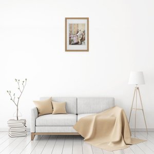 Henzo WPC Bilderrahmen Fancy 20x30 Zentimeter Natur