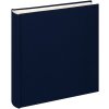 Walther Jumbo-Fotoalbum Cloth dunkelblau 30x30 cm 100 Seiten säurefrei