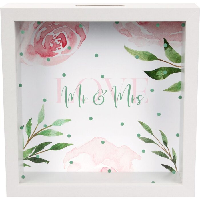 Goldbuch Шкатулка для денег Исполнитель желаний Mr & Mrs 18x18 см